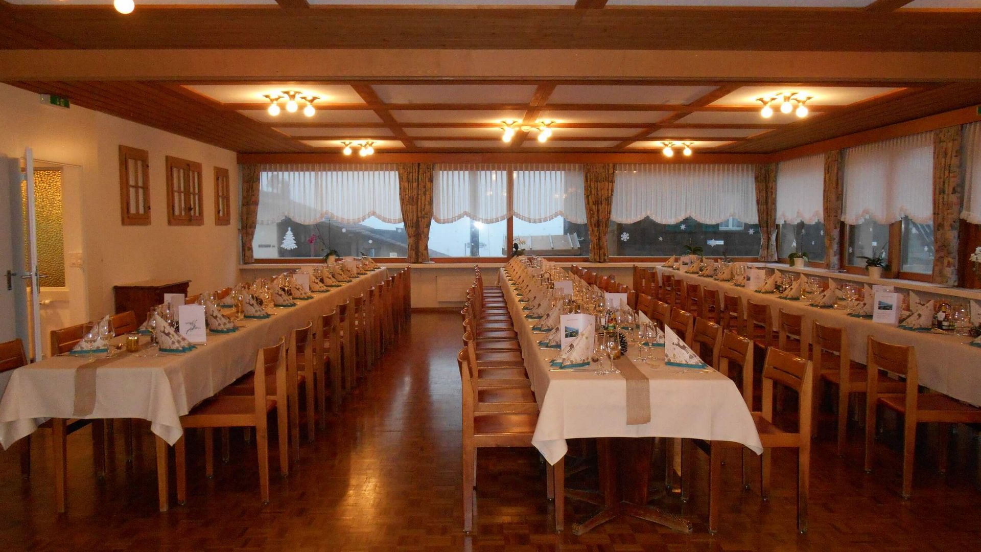 Bankett im Hotel Adler in Sigriswil