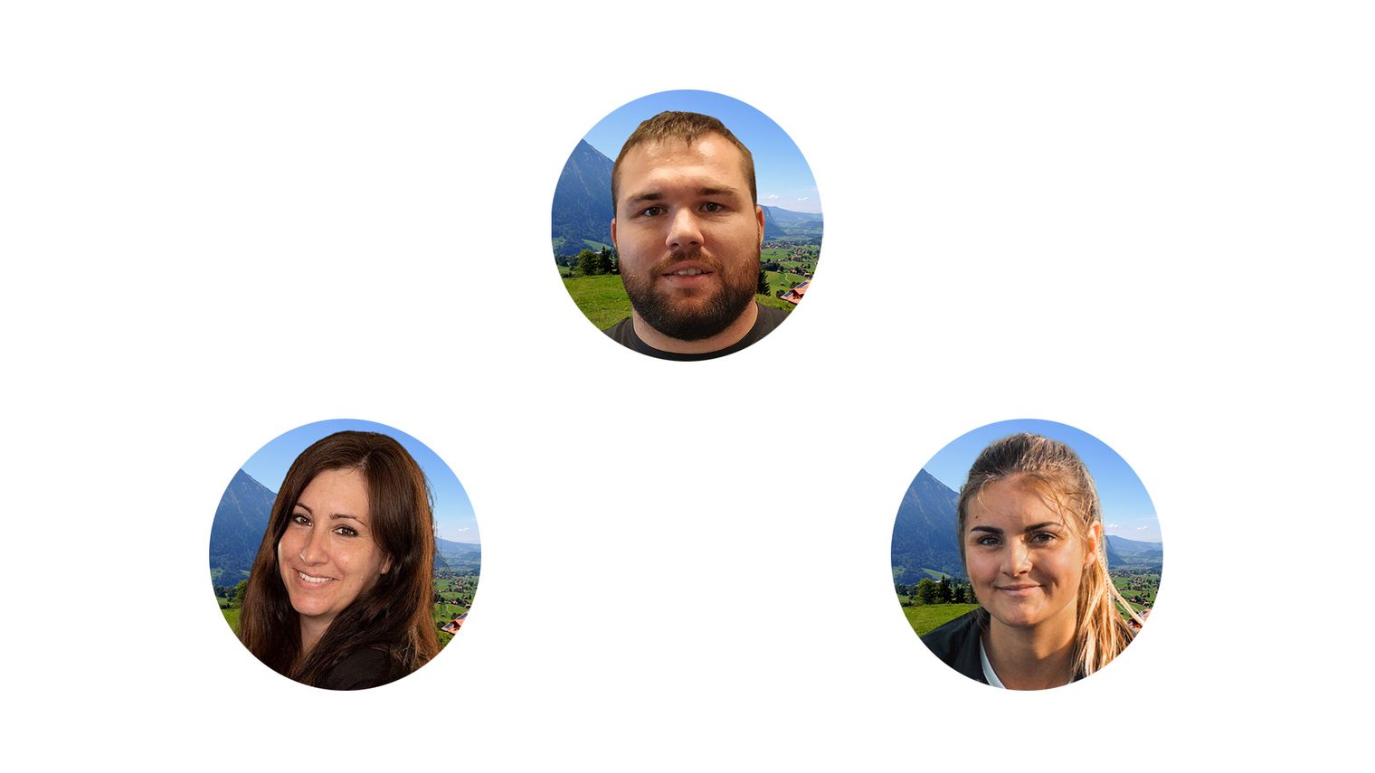 Das Team von Aeschi Tourismus