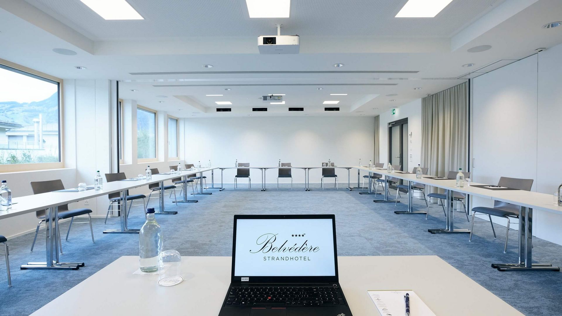 Seminarraum im Belvédère Strandhotel Spiez
