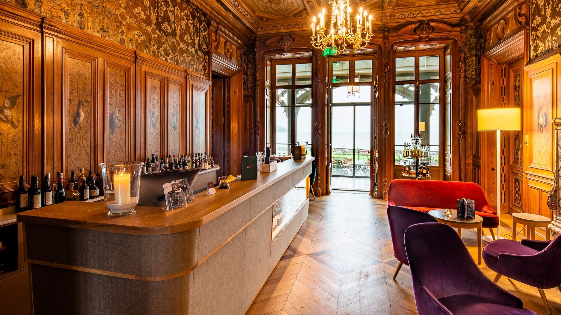 Empfang im Hotel Schloss Schadau in Thun