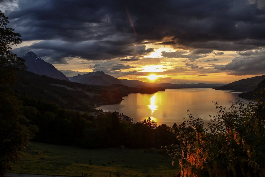 Abendstimmung auf der Meielisalp