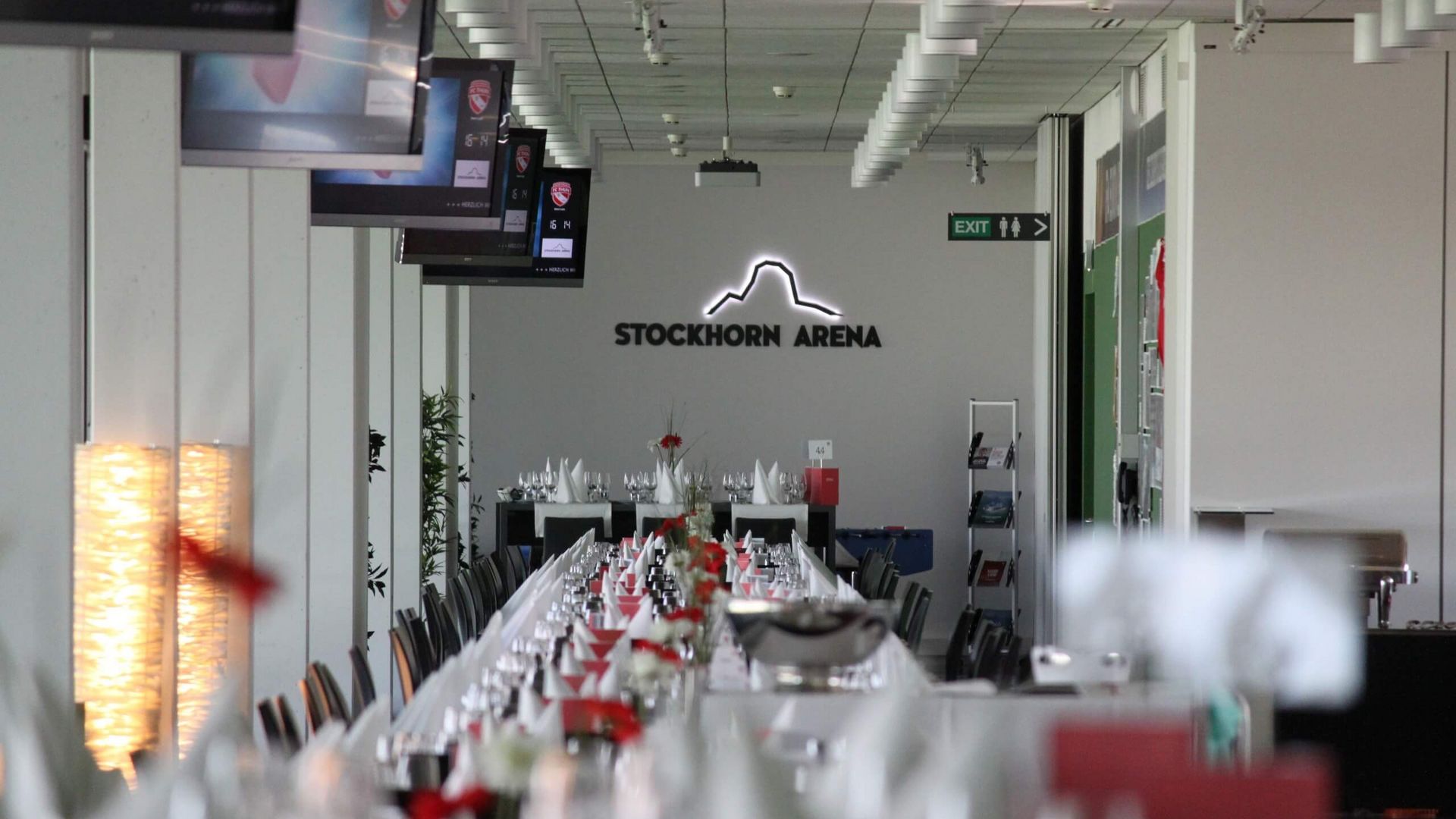 Bankett Stockhorn Arena in Thun