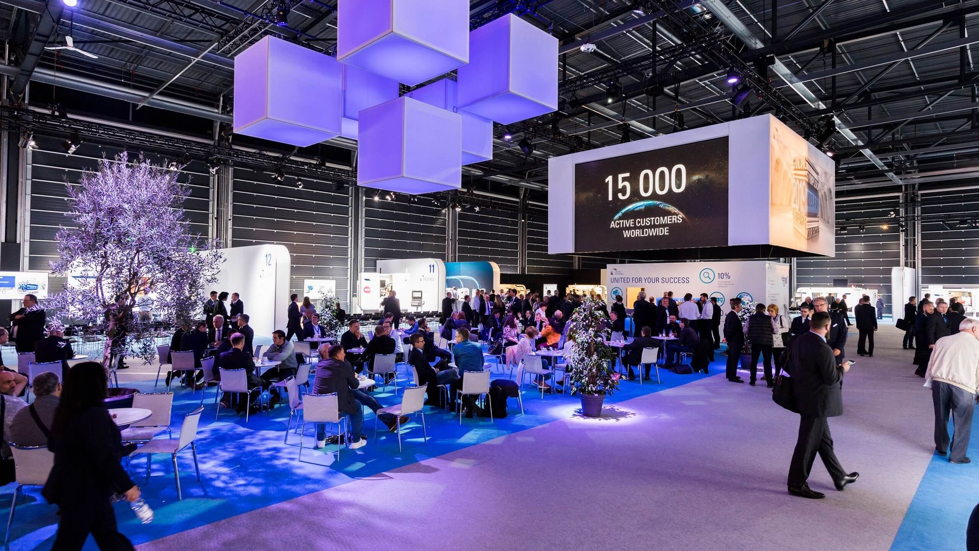 Event in der Thun-Expo Halle