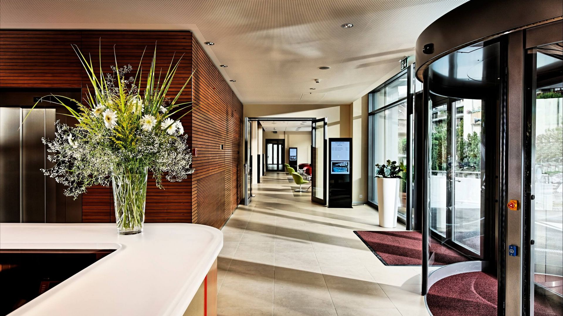 Foyer Tageszentrum im Hotel Eden in Spiez