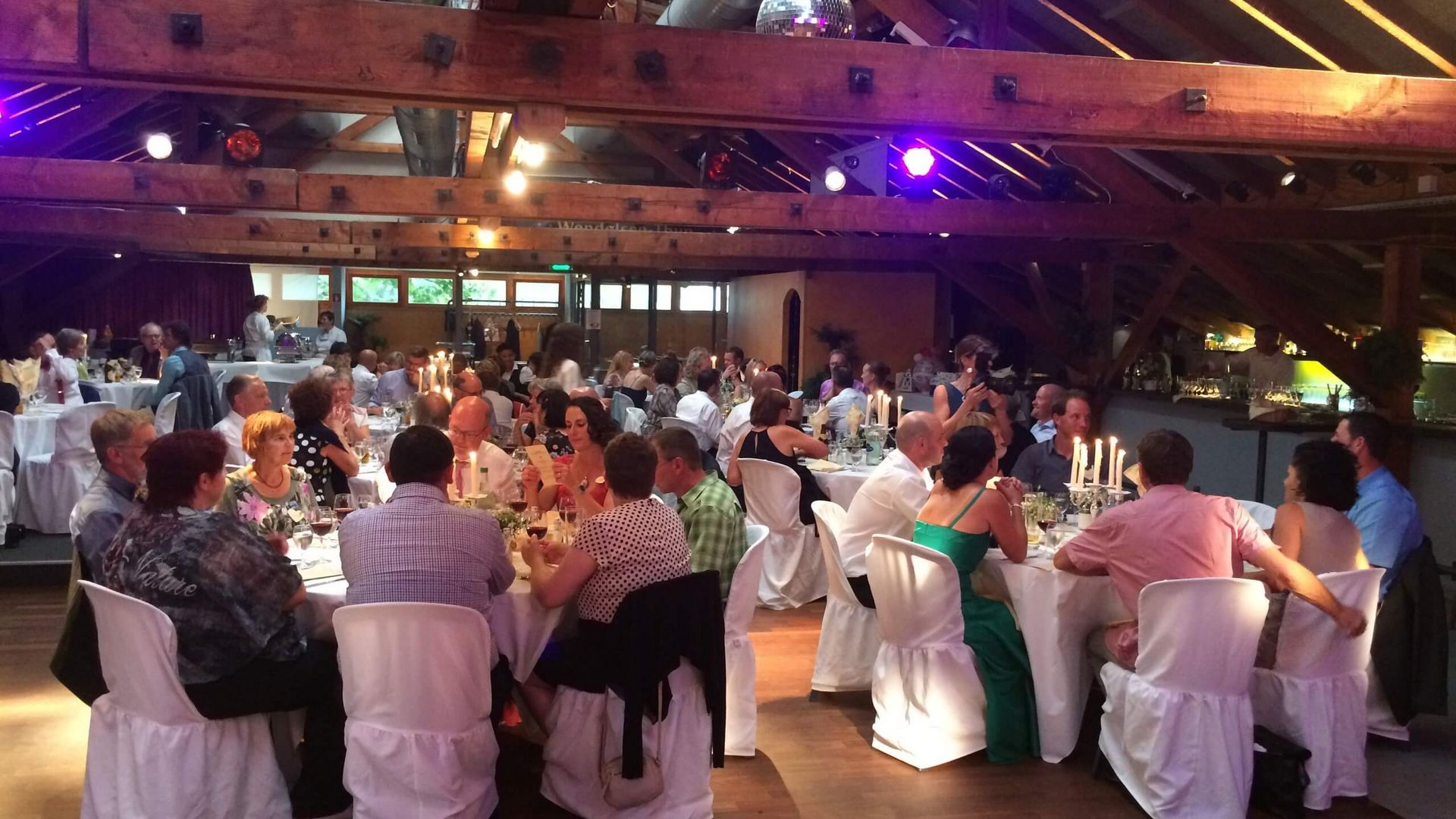 Bankett mit Deko im Partylokal Wendelsee in Thun